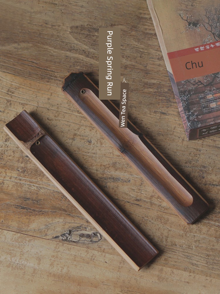 Jojo's L. Pd. Ziquan Jian. Bamboo Incense Stick and Joss Stick Sandalwood Holder Incense Burner Old Bamboo Piece Incense Stand | This Part