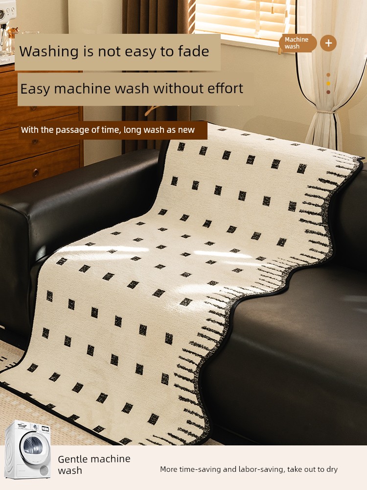 2025 New Arrival Living Room Sofa Cushion Non Slip Stuffed Sofa Cushion Accessible Luxury Fancy Cover Cloth Cushion Self-Row Three-Seat