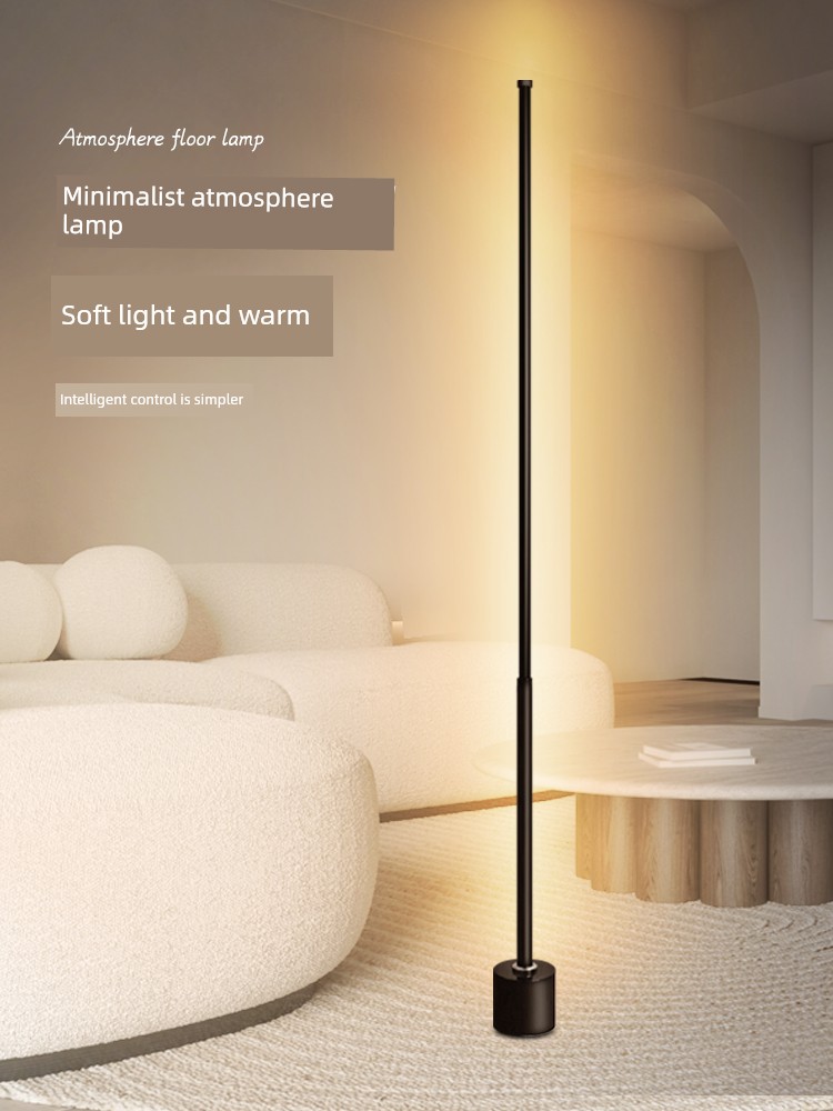 INS Scandinavian Led Bedroom Vertical Internet Celebrity Floor Lamp