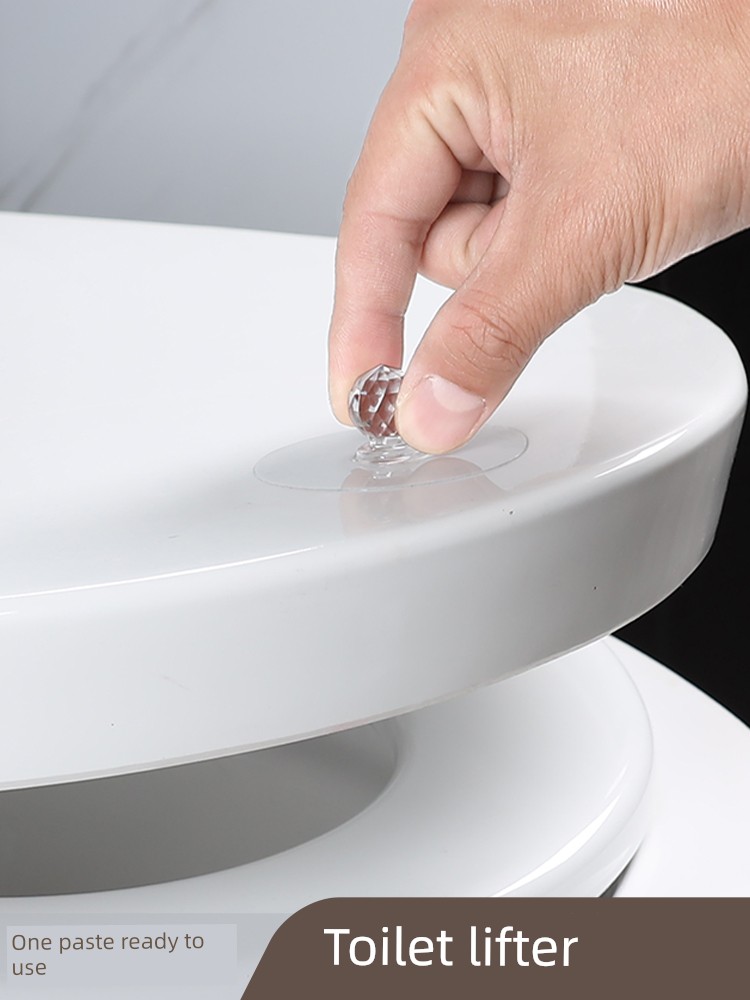 Toilet Cover Lifter Toilet Seat Cover Lifter Handle without Dirty Hands Lift Toilet Seat Handy Gadget Toilet Flip Lifter