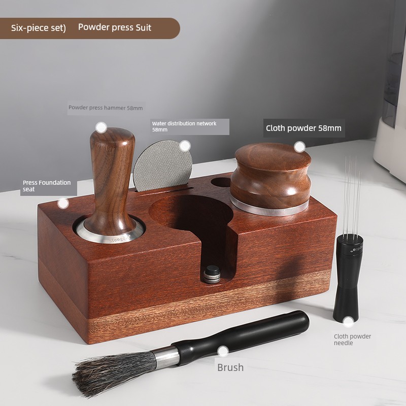 مجموعة قاعدة ضغط القهوة مونغديو 51/58 مم لآلة تحضي...