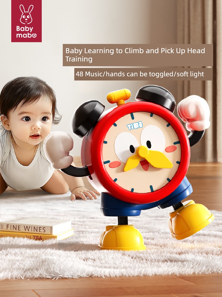Singing and Dancing Bunny Practice Head-up Training 0-1 Years Old 3 to June 2 Infants Baby Electric Toys