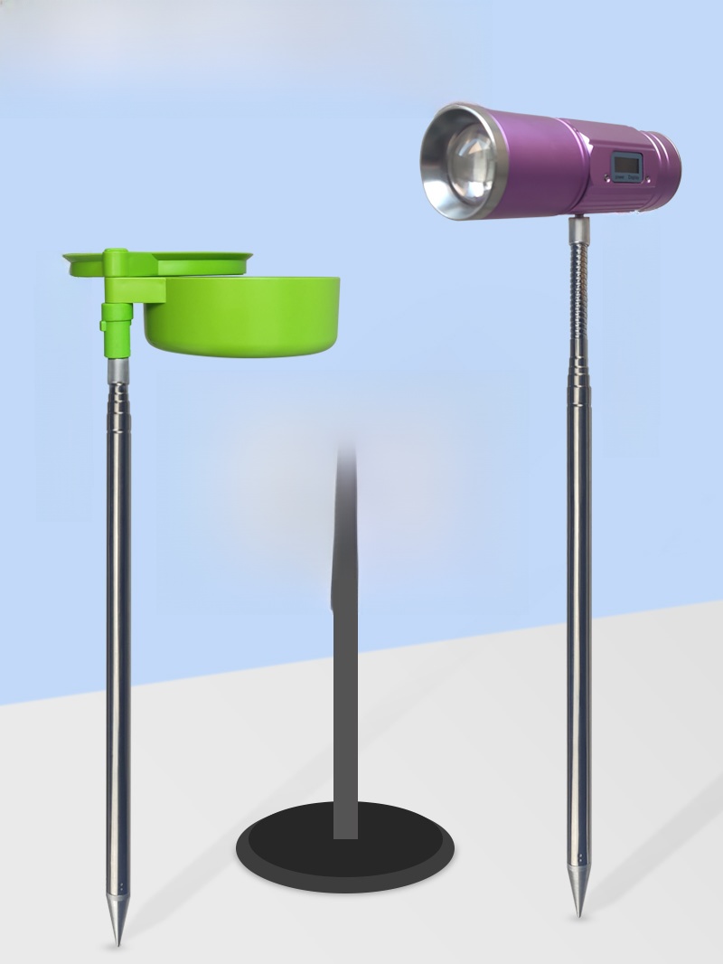 Floor Outlet Fishing Platform Neutral Shrink Long Fishing Gear Lamp Holder