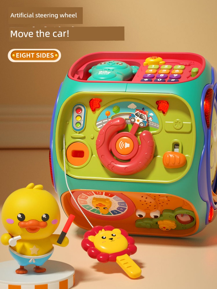 Baby Toys Baby Toddler Puzzle 0 Early Education 1 One and a Half Years Old 2 Kids 7 6 Months Or More 12 Boys and Girls 8 9