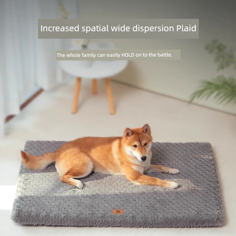 Dog Mat All Year Round Neutral Removable and Washable Anti-Tearing Sleep Thickened Cat Small, Medium and Large Dogs Nest Heattech Winter