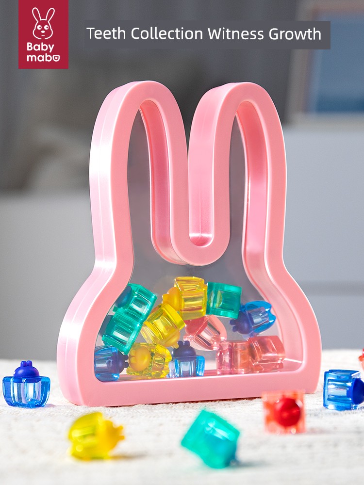Baby Tooth Storage Box Tooth Commemorative Collection Children's Tooth Loss Girl Boy Save Tooth Change Baby Storage Collection Box