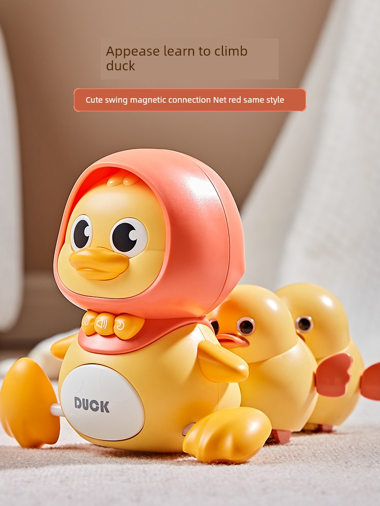 Baby Toys 0-1 Years Old Early Childhood Education 3 Months Baby Crawling 6 Learn to Climb Duck Head up Practice Training 1 Kids 8