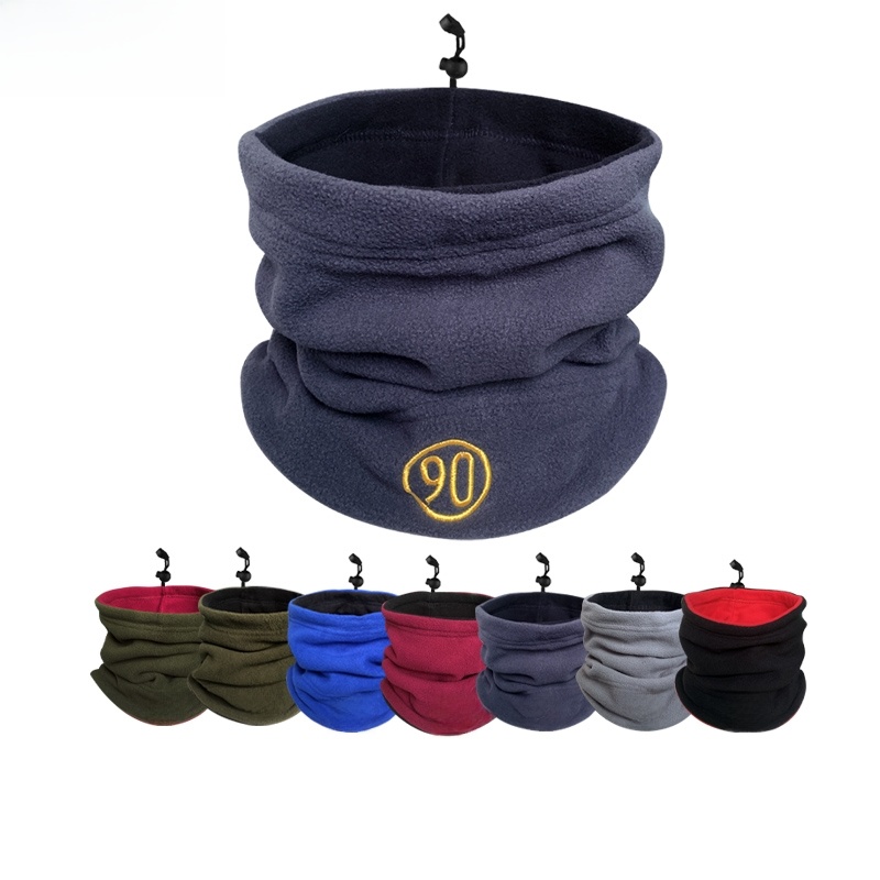 Winter Cycling Fleece-lined Warm Women's Autumn Head Men's Scarf