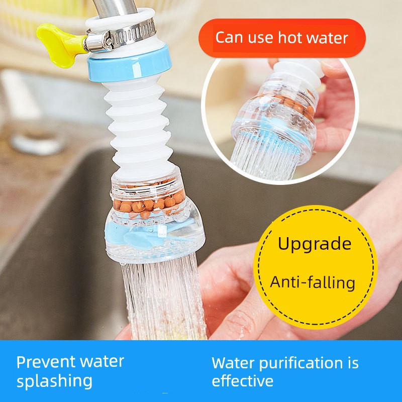 Faucet Splash-Proof Handy Gadget Anti-Splash Head Tap Water Shower Extension Filter Nuzzle Net For Home Kitchen Universal Water Saving