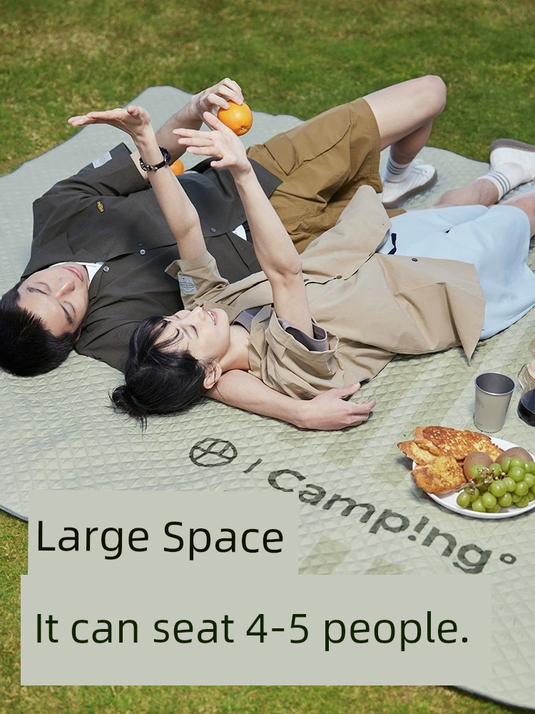 NetEase Yeation Picnic Mat Outdoor Picnic Camping Moisture Proof Pad Thickened Waterproof Portable Foldable Park Lawn Mat