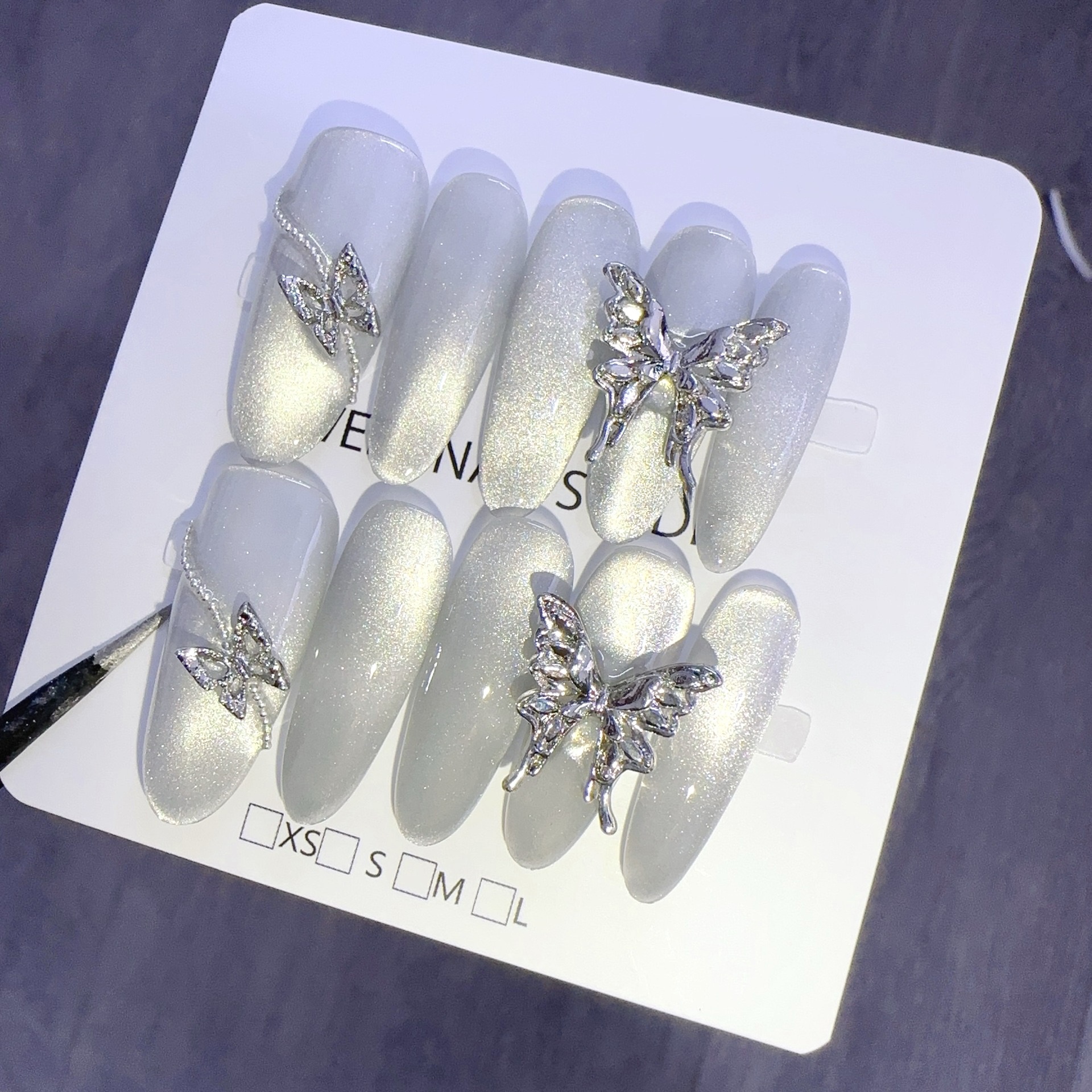 Wear Nail Butterfly Super Heavy Industry Fairy Smoothie Manicure