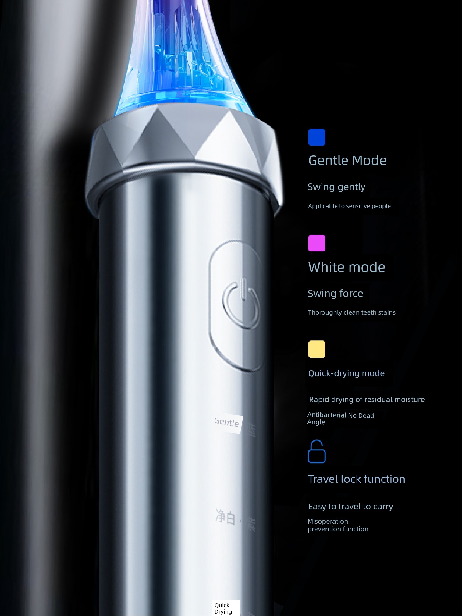 [Wu Yanni Recommend] Skyworth Lip Gloss Electric Toothbrush Automatic Adult Soft Fur Men Lady Couple Gift Box
