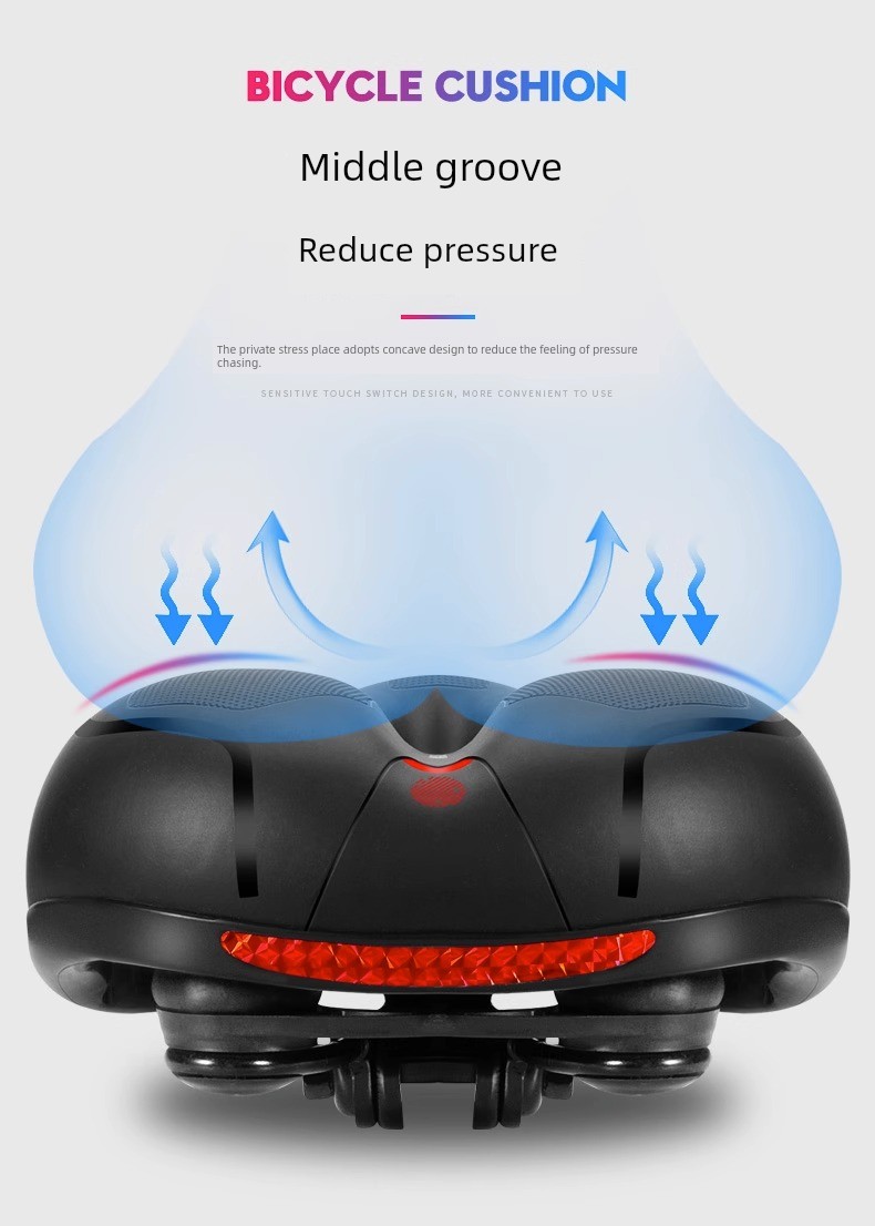 Widened Soft Bike Saddle Seat Cover - Best Seller