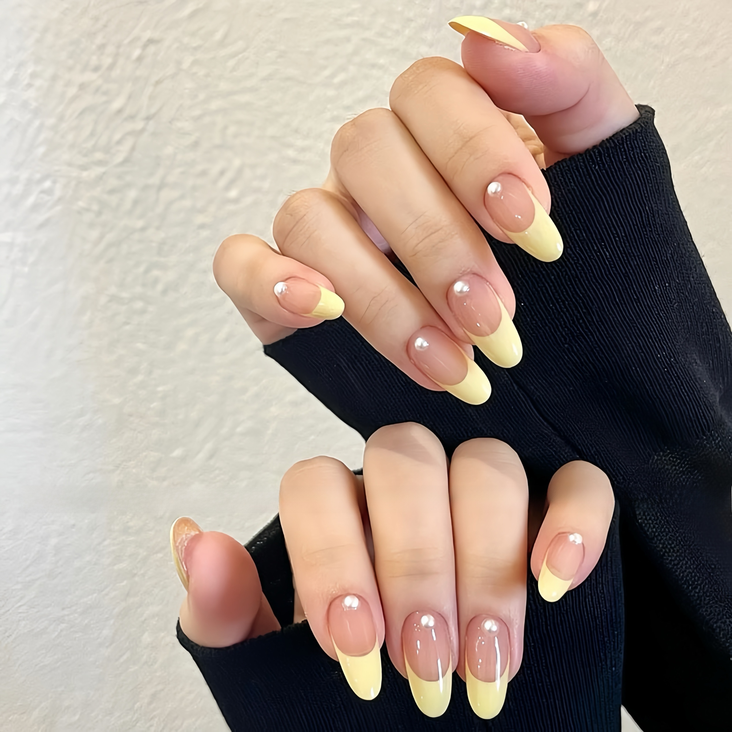 French Style Pearl Simplicity Elegant Pure Desire Nude Color Wear Armor