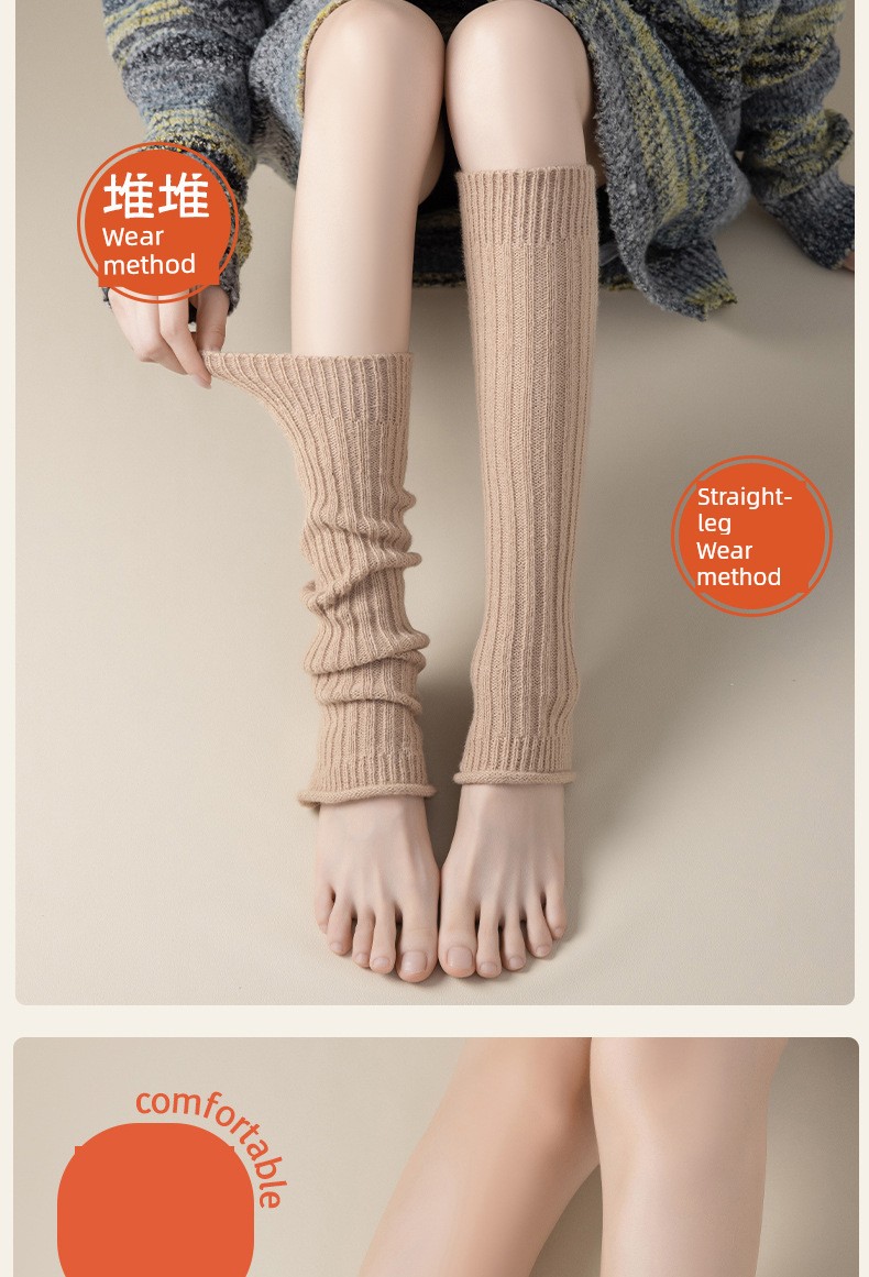 Warm Shark Leg Warmers & Socks Set for Women