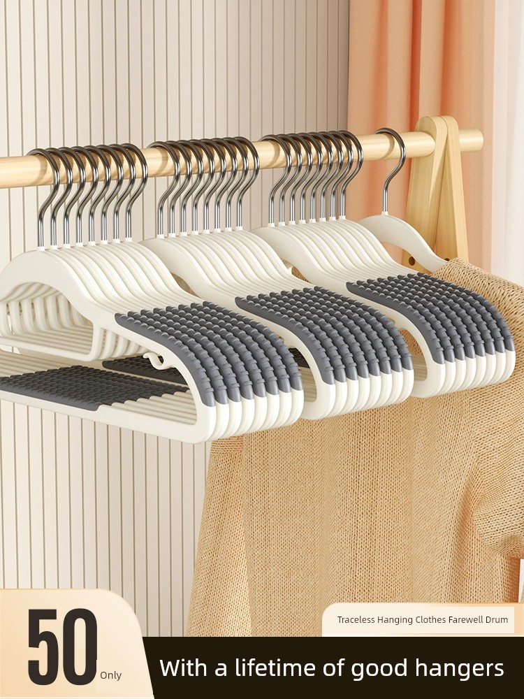 Clothes Hanger For Home Hanger Clothes Clothes Hanger Non-Slip Anti Shoulder Angle Protective Hanger Wardrobe Hang Clothes Can't Afford Bag Hanger