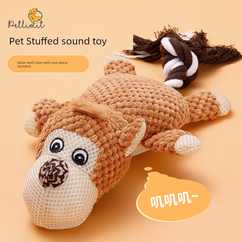 宠物解压发声玩具，牙齿清洁利器