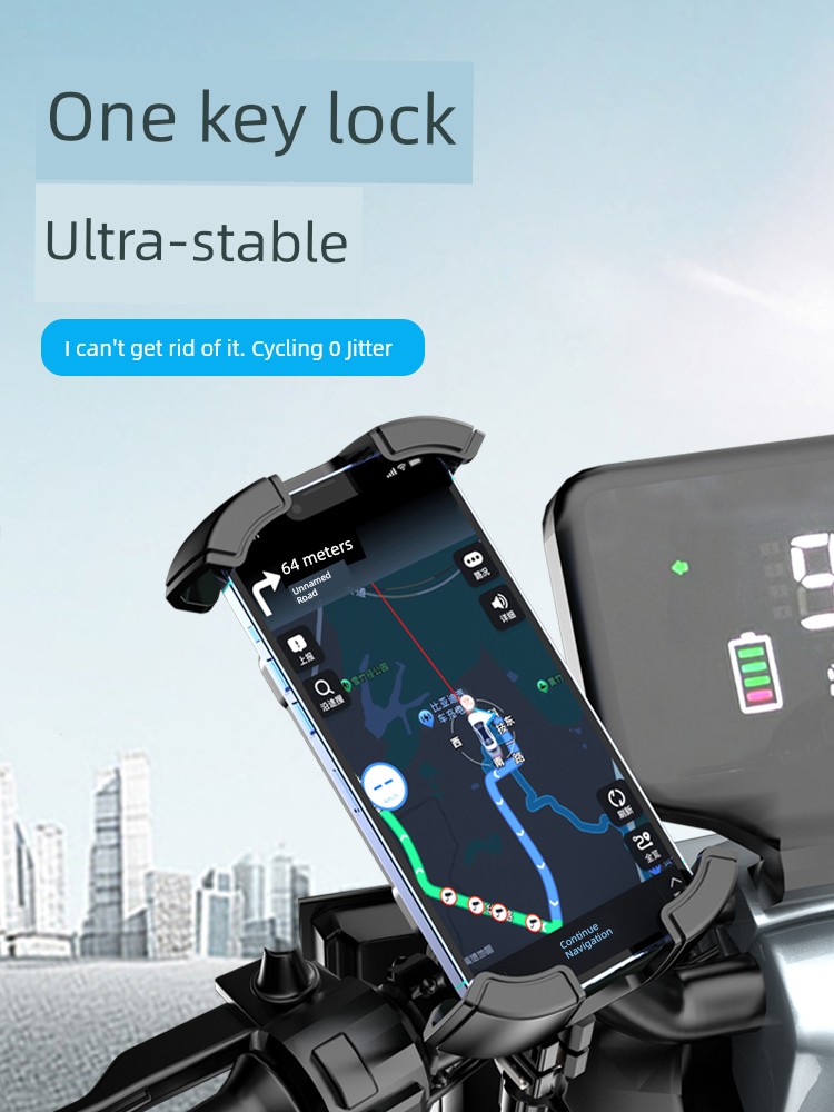Nengshi Electric Car Mobile Phone Bracket Motorcycle Battery Bicycle Takeaway Bubble Wrap Navigation Cycling Dedicated Mobile Phone Stand
