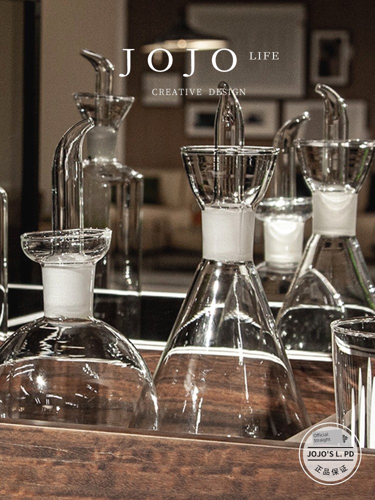Jojo's L. Pd. Ancestor. Oiler Set Three-Piece Set with Lid High Temperature Resistant Borosilicate | Xinzu