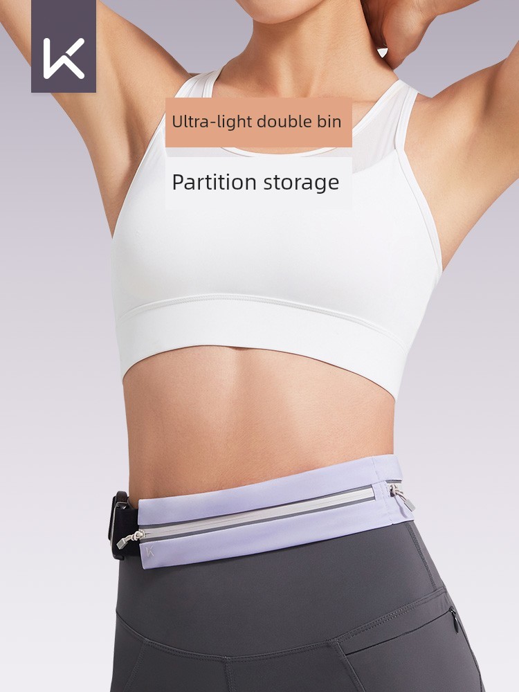 Keep Waist Pack Female Mobile Phone Bag Invisible Equipment Sports Ultra-Thin Waterproof Fitness Marathon Small Belt Male Autumn