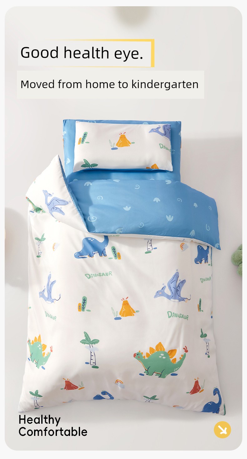 Kids' Premium Cotton Duvet Bedding Set 4-Piece