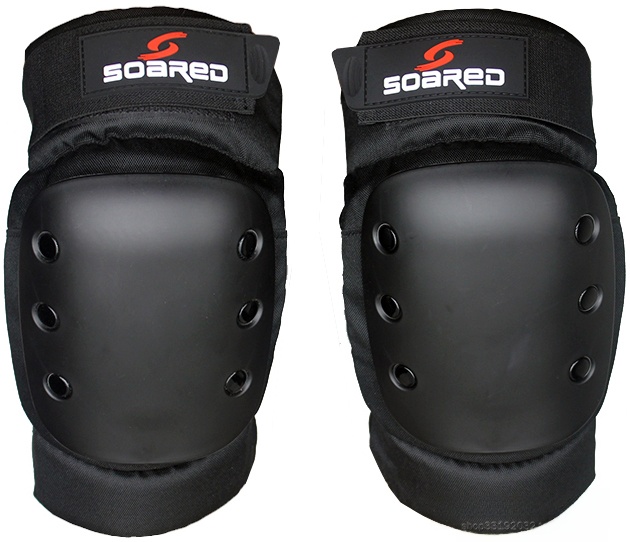 Veneer Thickened Hard Knee and Elbow Pad Skiing Thickened Double Board Men's and Women's Short Knee Pads Roller Skating Skateboard Limit Sports Kneecaps