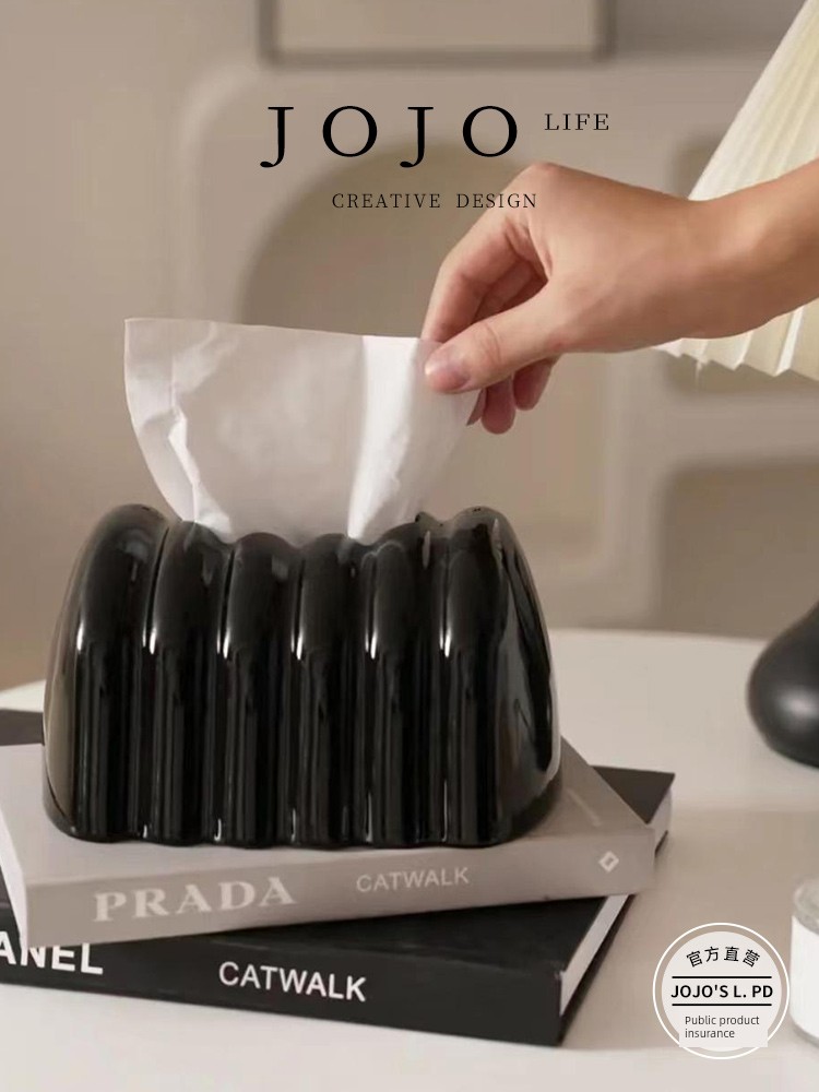 Jojo's L. Pd. Money. Napkin Storage Box Decorations High-End Stylish Paper Extraction Box | Need Money
