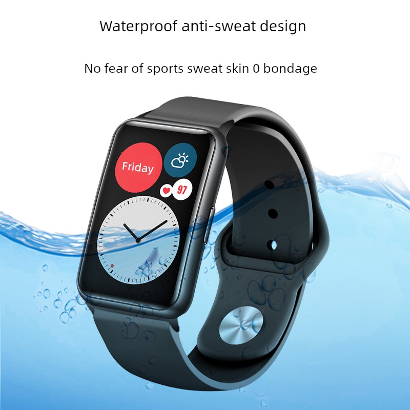 Huawei Elegant Light Fluororubber Smart Watch