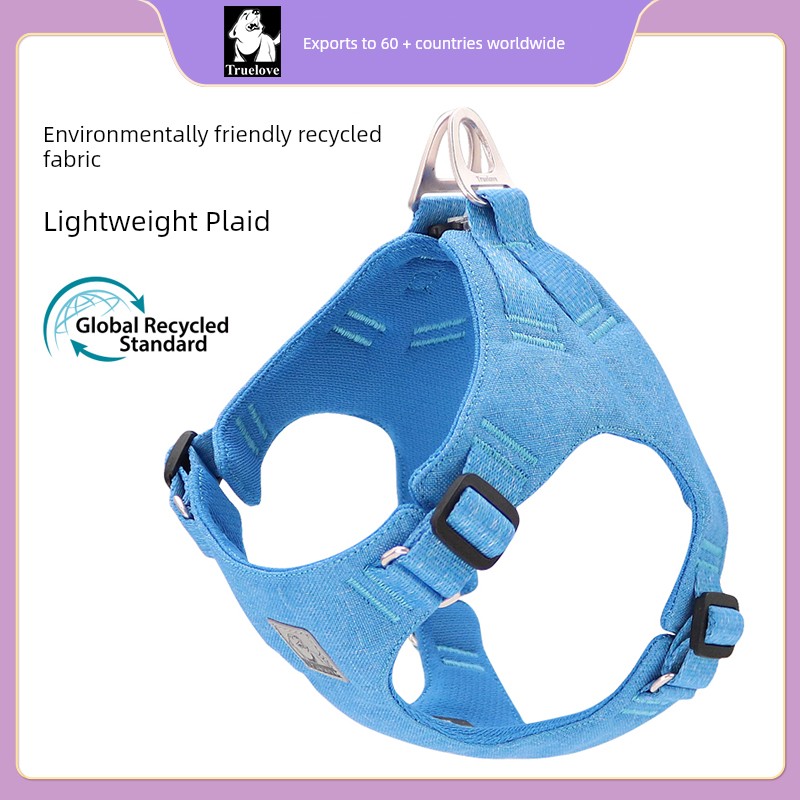 Truelove Pet Dog Hand Holding Rope Dog Walking Chain Vest Chest Strap Small, Medium and Large Dogs Supplies Teddy