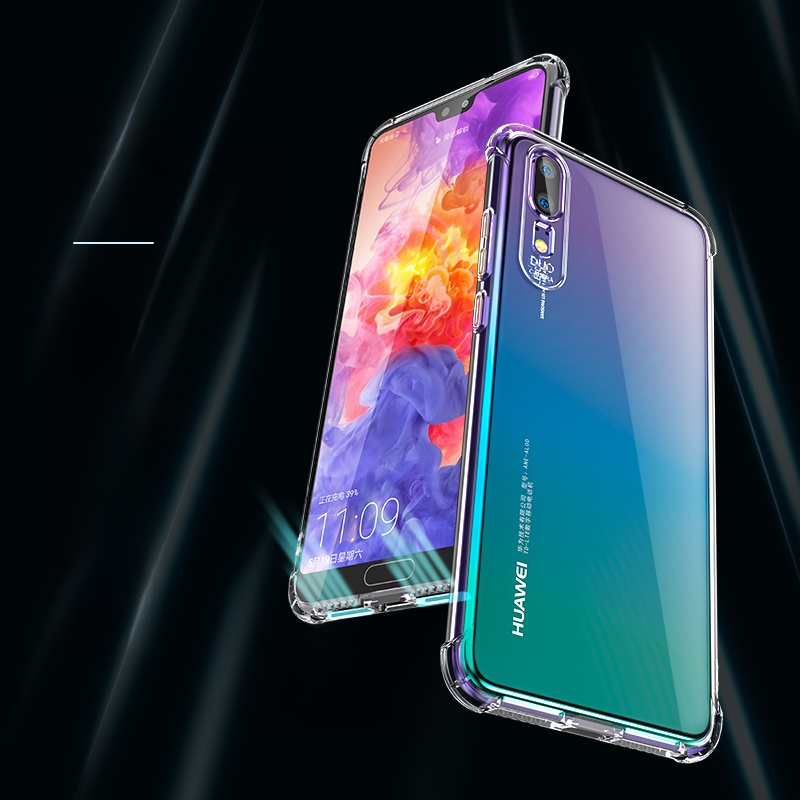 Flash Magic for Huawei P60/P30 Phone Case P40 Transparent Mate40/50pro Drop-Resistant Nova7 Protective Case