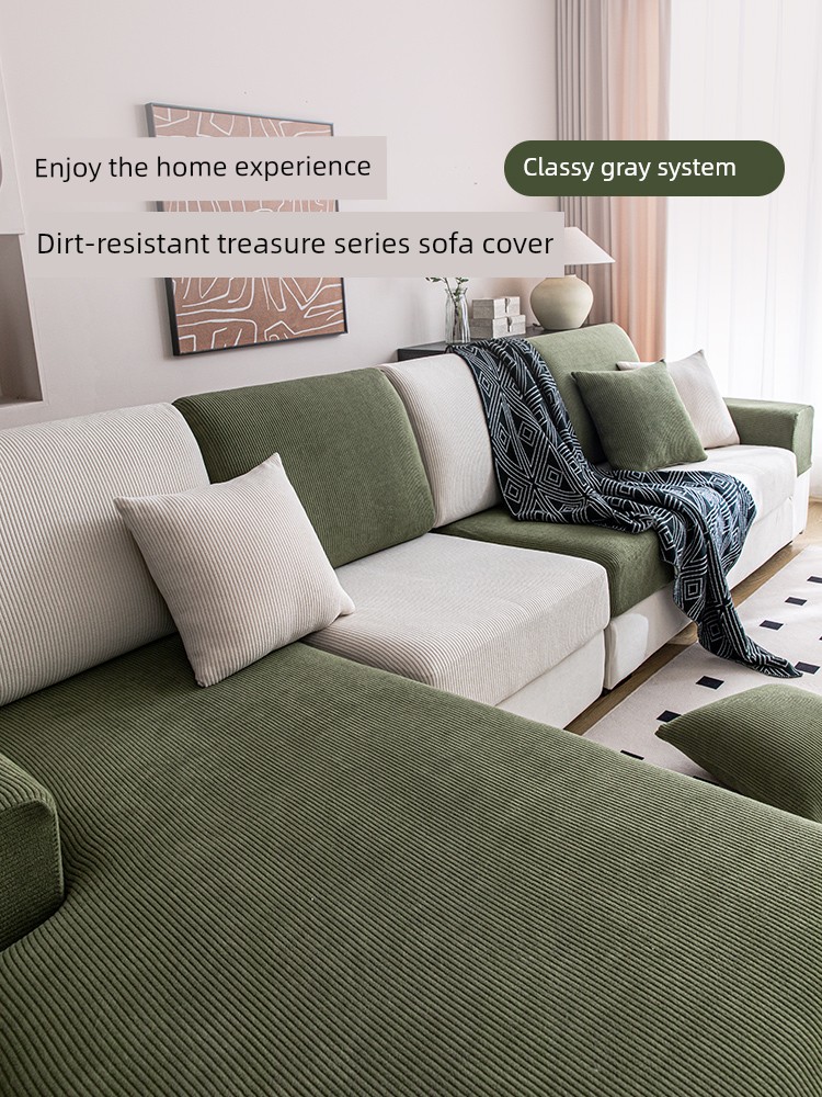 Dove Velvet Sofa Cover All-Inclusive Universal Cover Waterproof 2025 New Arrival Anti-Scratching All Year Round Neutral Cover Cloth Cushion...