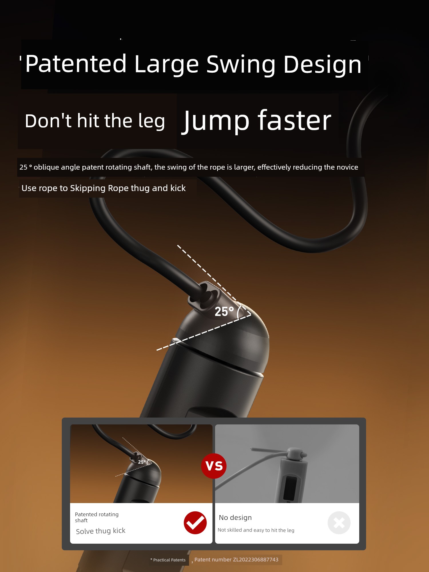 Weight Loss Count Senior High School Entrance Examination Students Racing Professional Skipping Rope