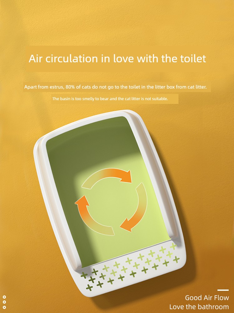 Litter Box Oversized Semi-Enclosed Cat Poop Basin Large Cat Cage Cat Toilet Cat Litter Basin Sub Cat Supplies Complete Collection