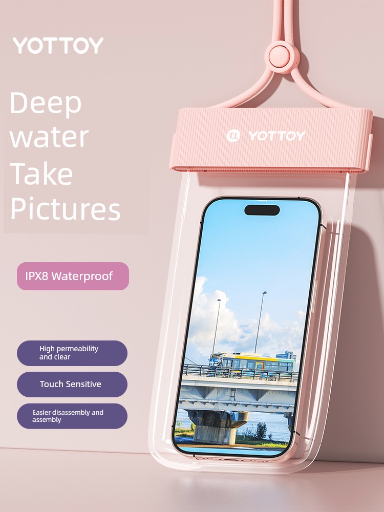 Touch Screen Drifting Equipment Hot Spring Mobile Phone Waterproof Bag