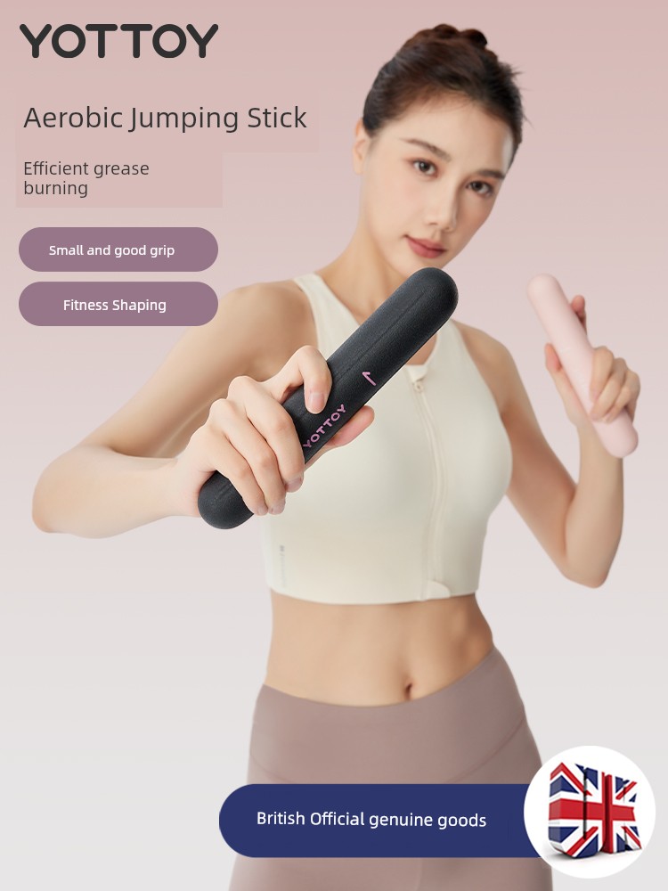 Yottoy Plastic Dipping Dumbbell Women's Fitness For Home Professional Barbell Equipment Equipment Beginner a Pair of Solid Cast Iron