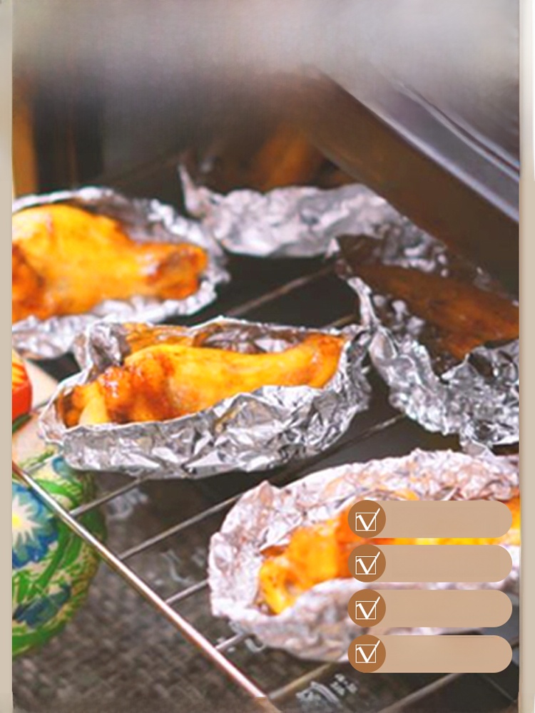 Air Fryer Special Baking Oven Aluminum Foil Tin Paper