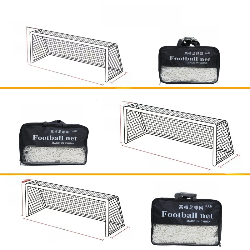 Football Bold Ball Net Standard Five Human Made Game Goal Net Seven Human Made Eleven Human Made Gantry Football Net Ball Net