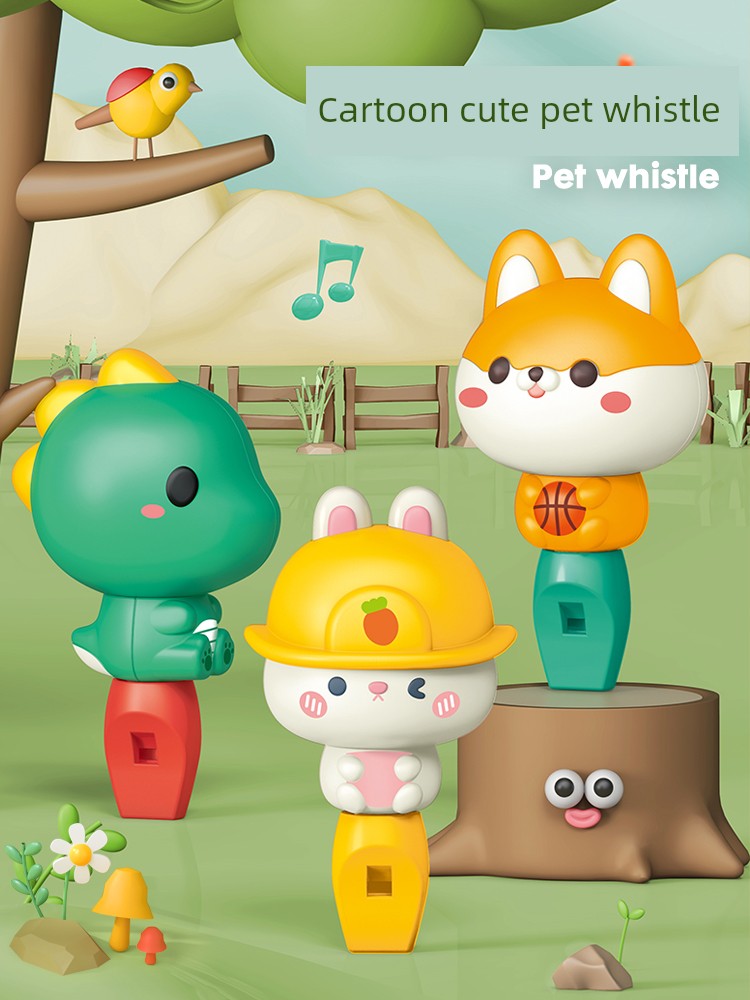 Whistle Kids Toy Toddler and Baby Blow-Able Whistle Cartoon Musical Instrument Small Horn Kids Special Harmonica Baby