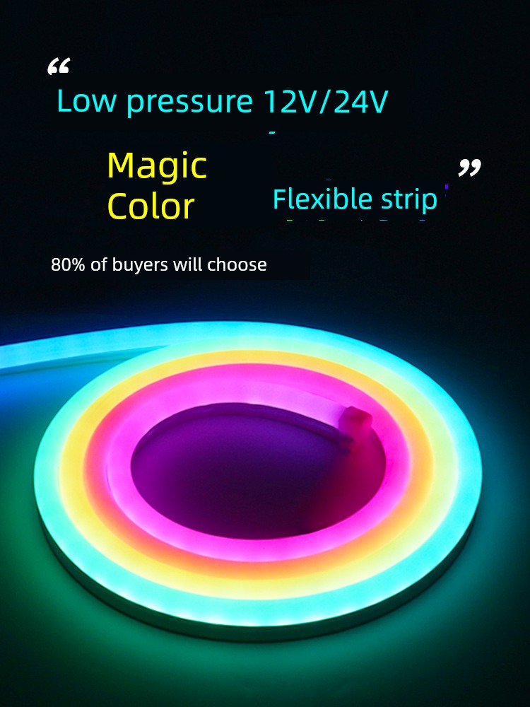 Led KTV Full Color Programmable Horse Running Exterior Wall Light Strip