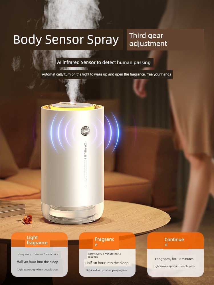 Aroma Diffuser Automatic Spray Essential Oil Dedicated Classy Aroma Diffuser Indoor Lasting For Home Waterless Fragrance Bedroom Living Room