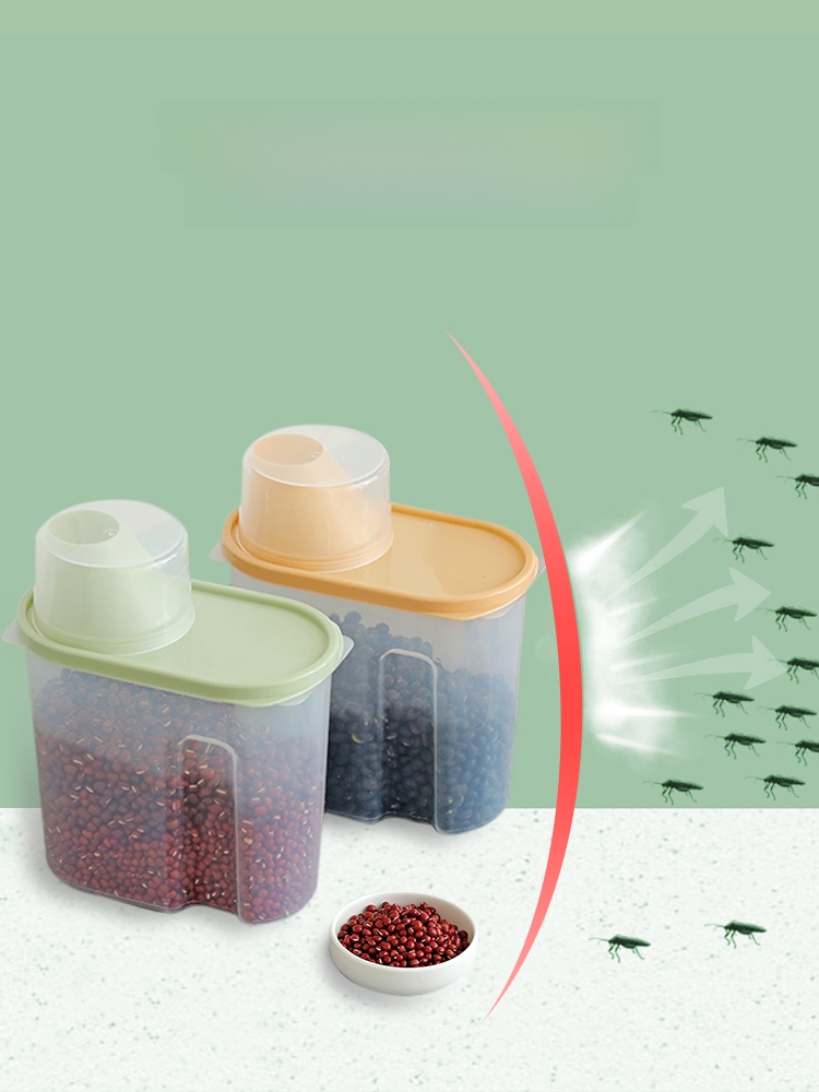 Moisture-Proof Plastic Storage Tank Long-Term round Kitchen