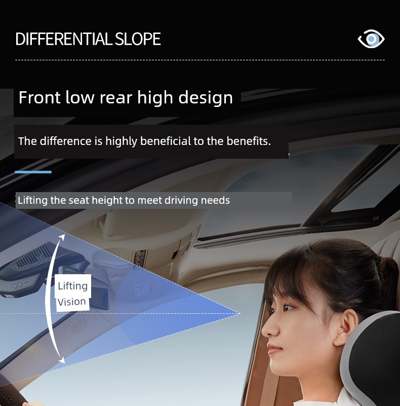 Memory Foam Car Seat Cushion for Comfort Boost
