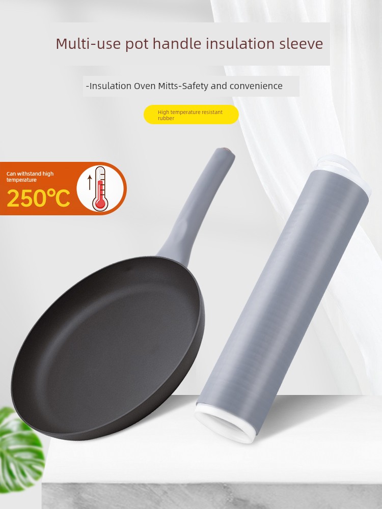 Oven Mitts Big Spoon Handle Sleeve Silicone Neutral Cooking Pot
