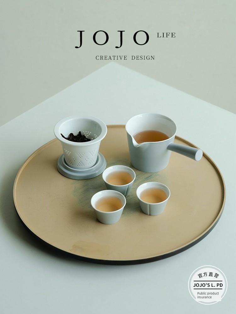 Jojo's L. Pd. Movement. For Home Ceramic Kung Fu One Pot Three Cups Travel Tea Set | Body Line