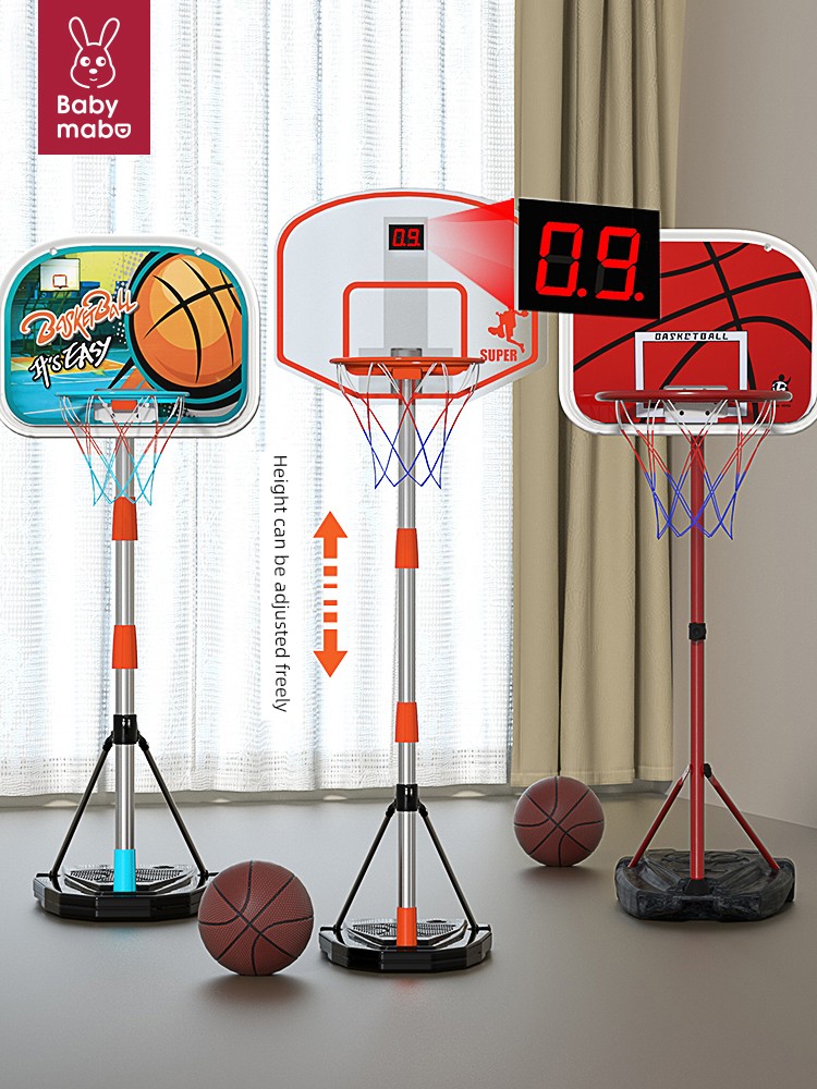 Kids For Home Basketball Stand Adjustable Indoor Basket Baby 1-3 Years Old Boy Sports Toy Birthday Gift