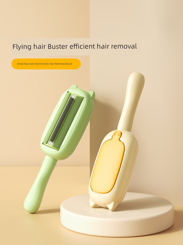 Cat Hair Cleaner Two-Way Removal of Cat Hair Handy Gadget Pet Static Electricity Depilating Brush Shaver Cat Hair Lent Remover