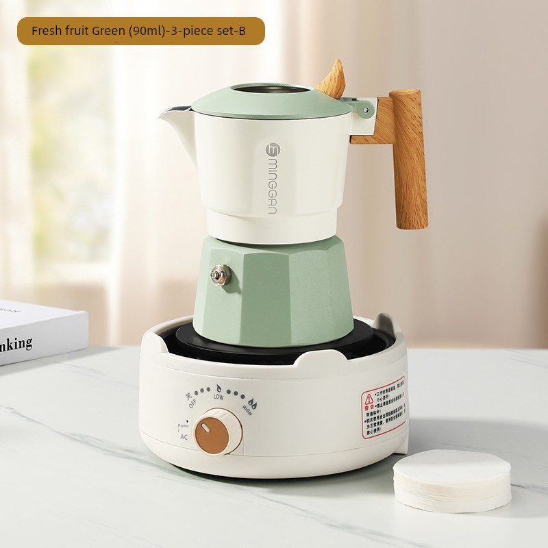 جهاز إسبريسو مونغديو موكا مع صمامين مزدوجين لتصنيع...