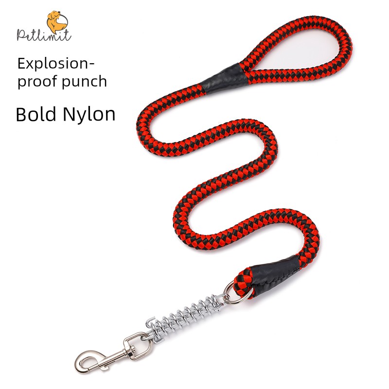 Dog Hand Holding Rope Dog Walking Chain Collar Medium Large Dog Traction Belt Golden Retriever Corgi Dog Chain Pet Supplies
