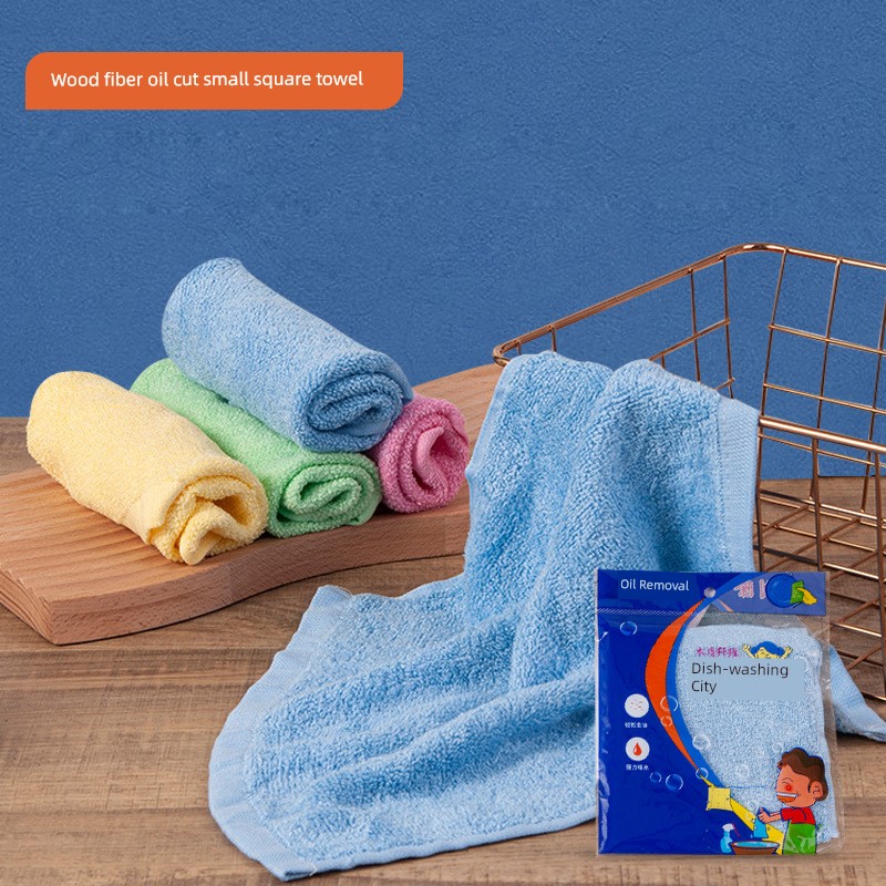 Oil-Free Rag Kitchen Special Absorbent Dish Towel