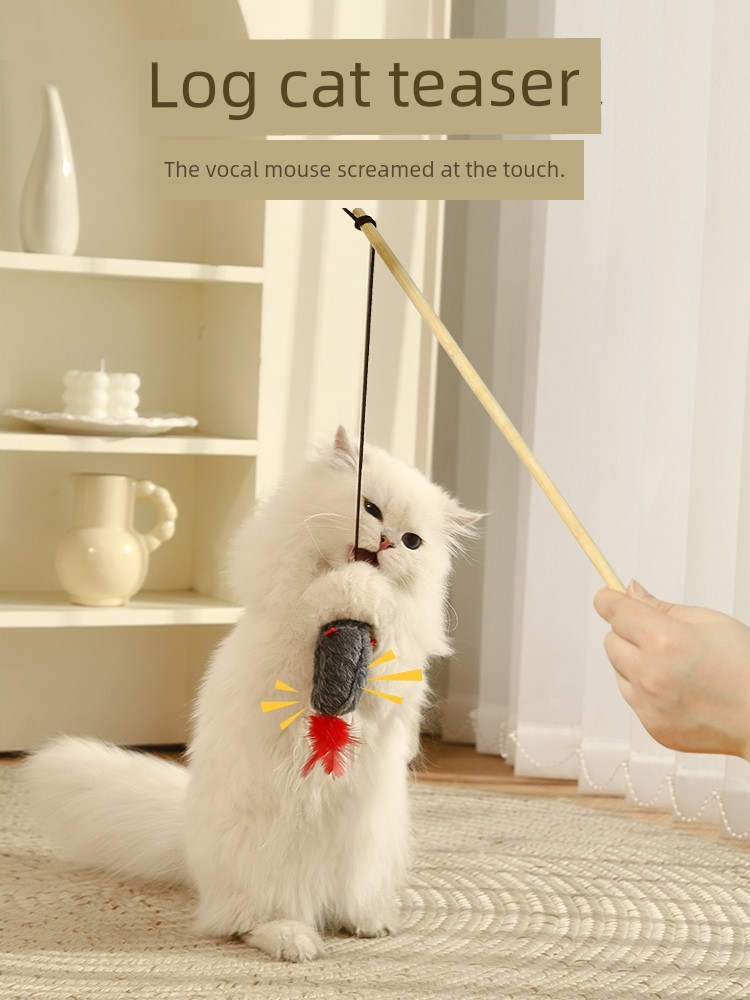 Relieving Boredom Handy Gadget Simulation Fake Mouse Toy Cat with Sound